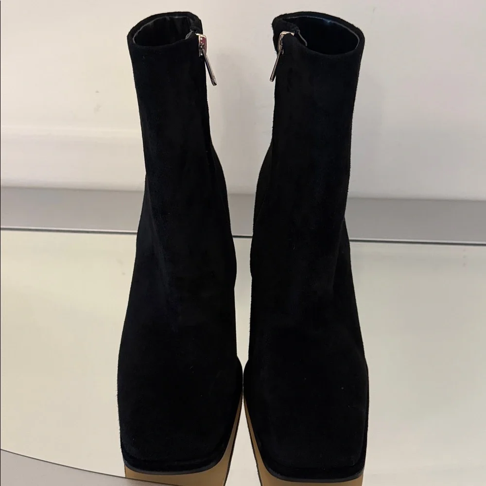 SAM EDELMAN Irie Black Suede Boots Women’s size 9 - Picture 8 of 16